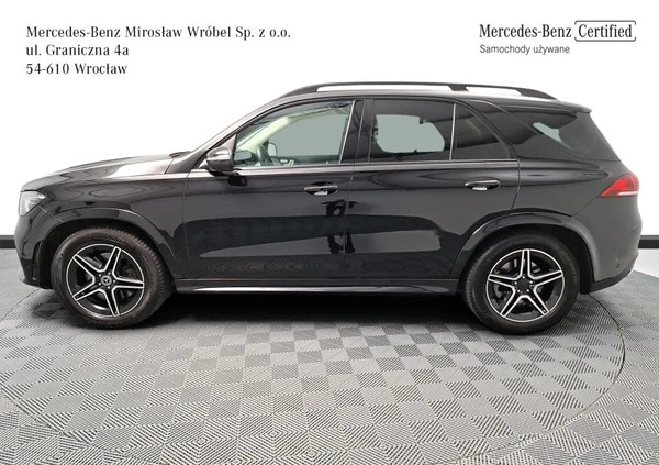Mercedes-Benz GLE cena 279900 przebieg: 71500, rok produkcji 2020 z Wrocław małe 277